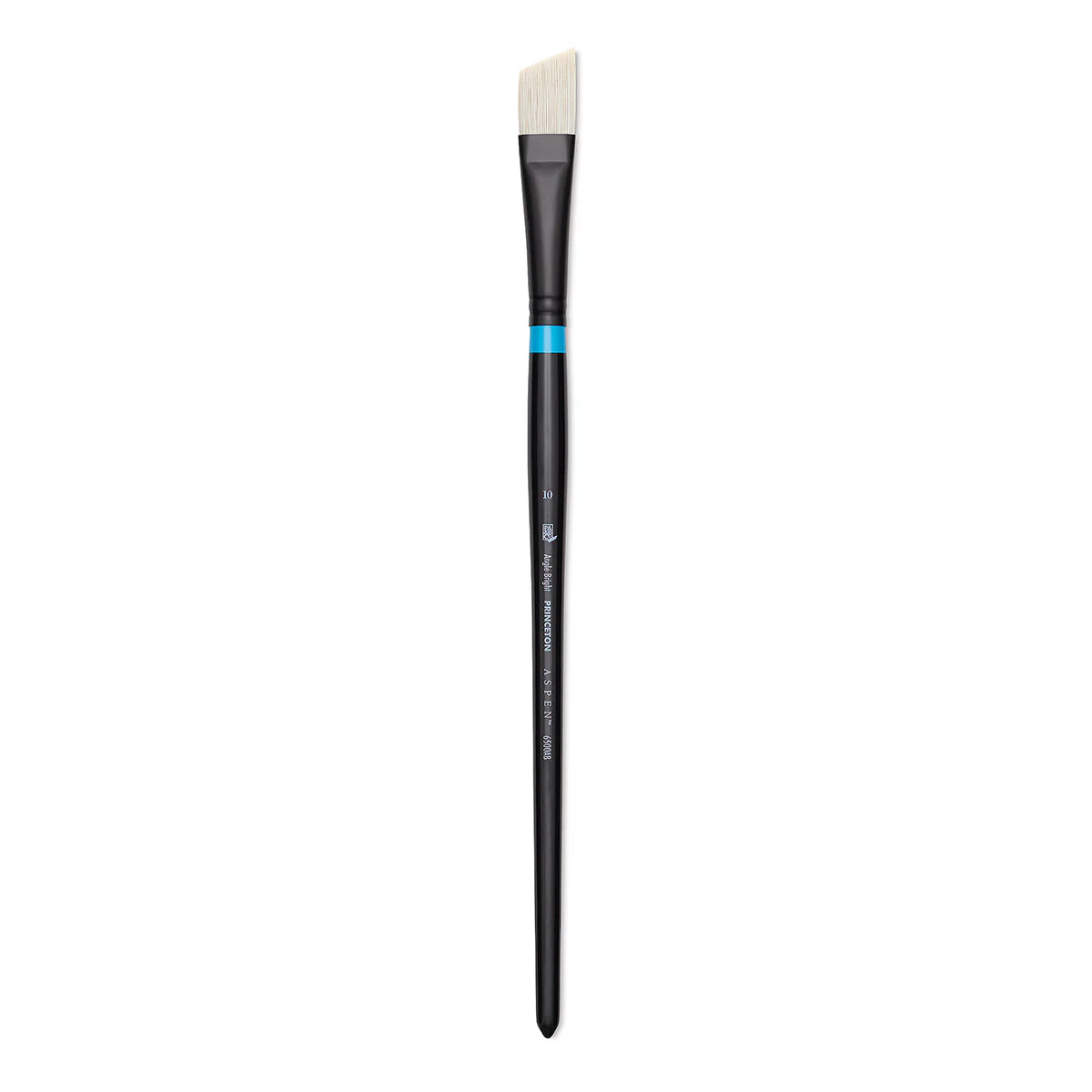Princeton Aspen Synthetic Long Handle Angle Bright Brushes - Nail Gallerys
