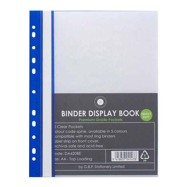 OSC Binder Display Book A4 20 Pocket - Nail Gallerys