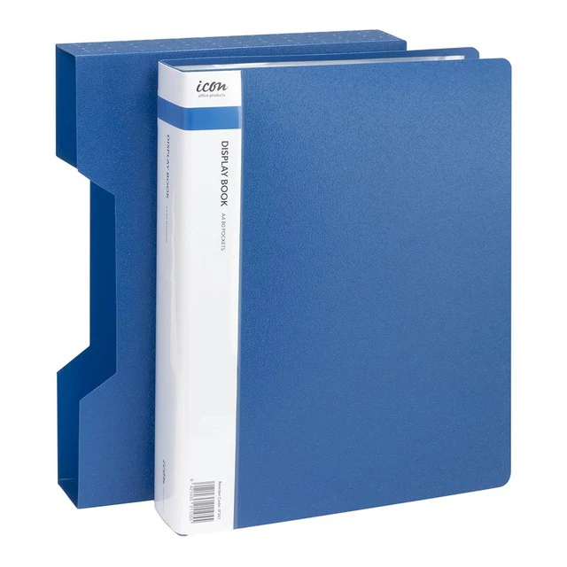 Okin Display Book A4 With Insert Spine 80 Pocket With Case - Nail Gallerys