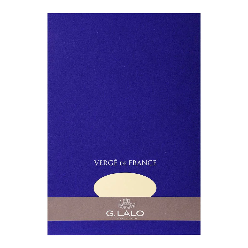 G Lalo Verge de France A4 Writing Pads - Nail Gallerys