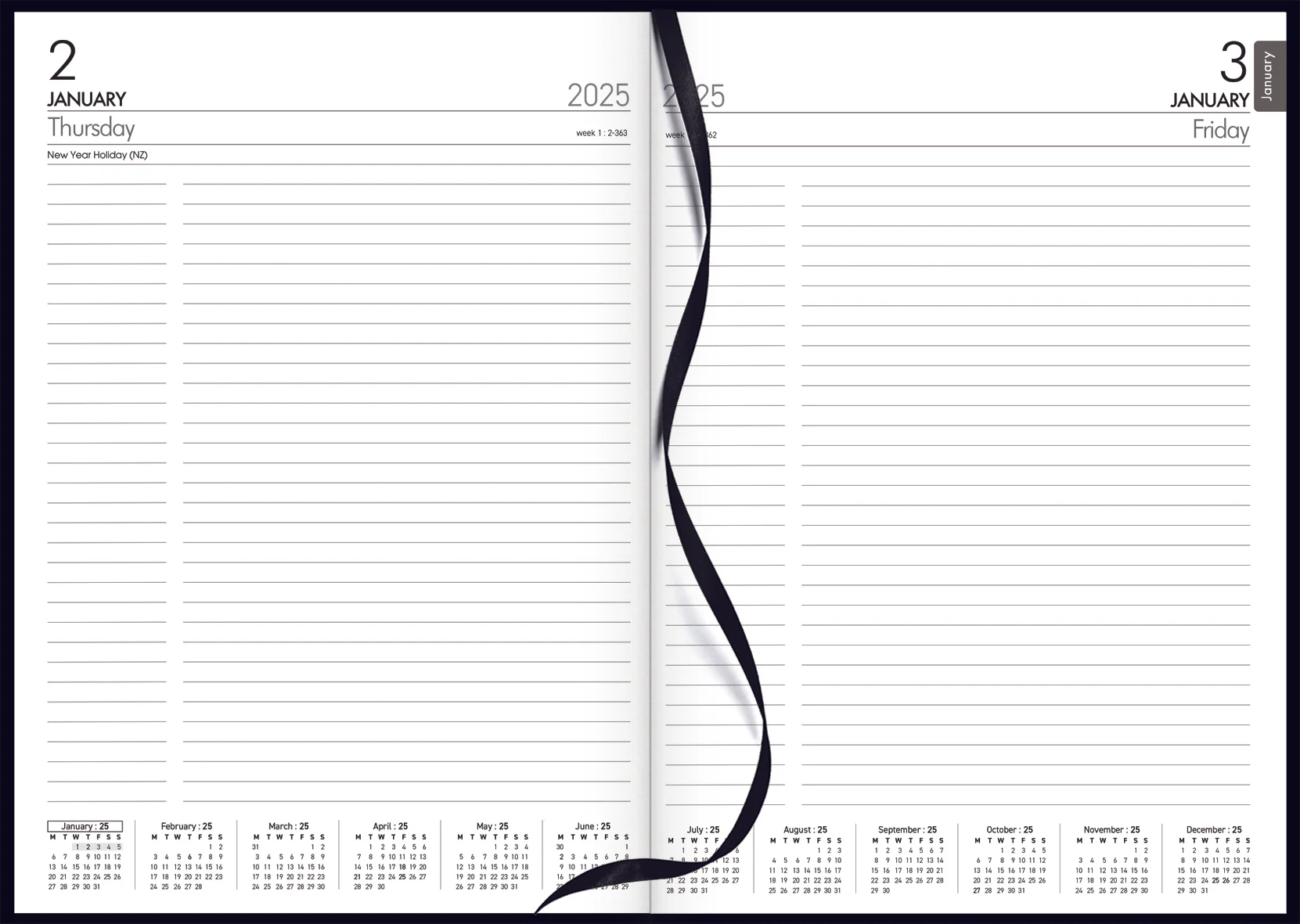 Collins A41 Diaries - Nail Gallerys