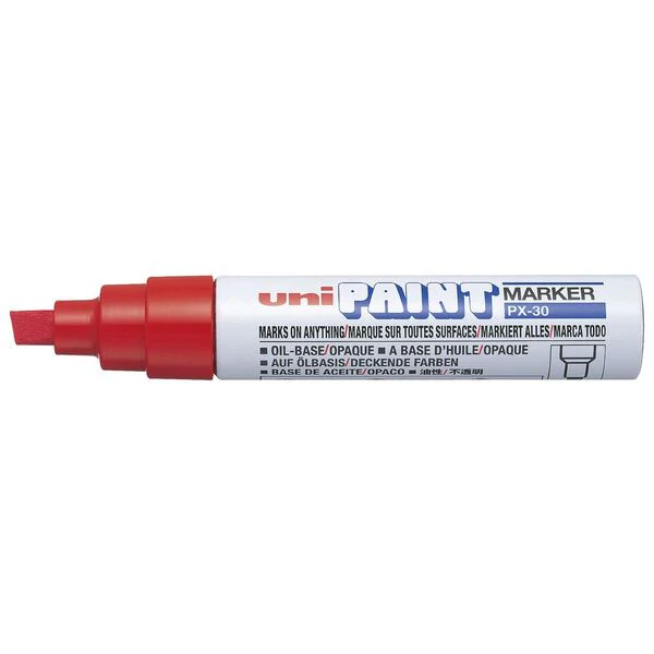 Uni 4.0-8.5mm Chisel Tip Paint Markers - Nail Gallerys