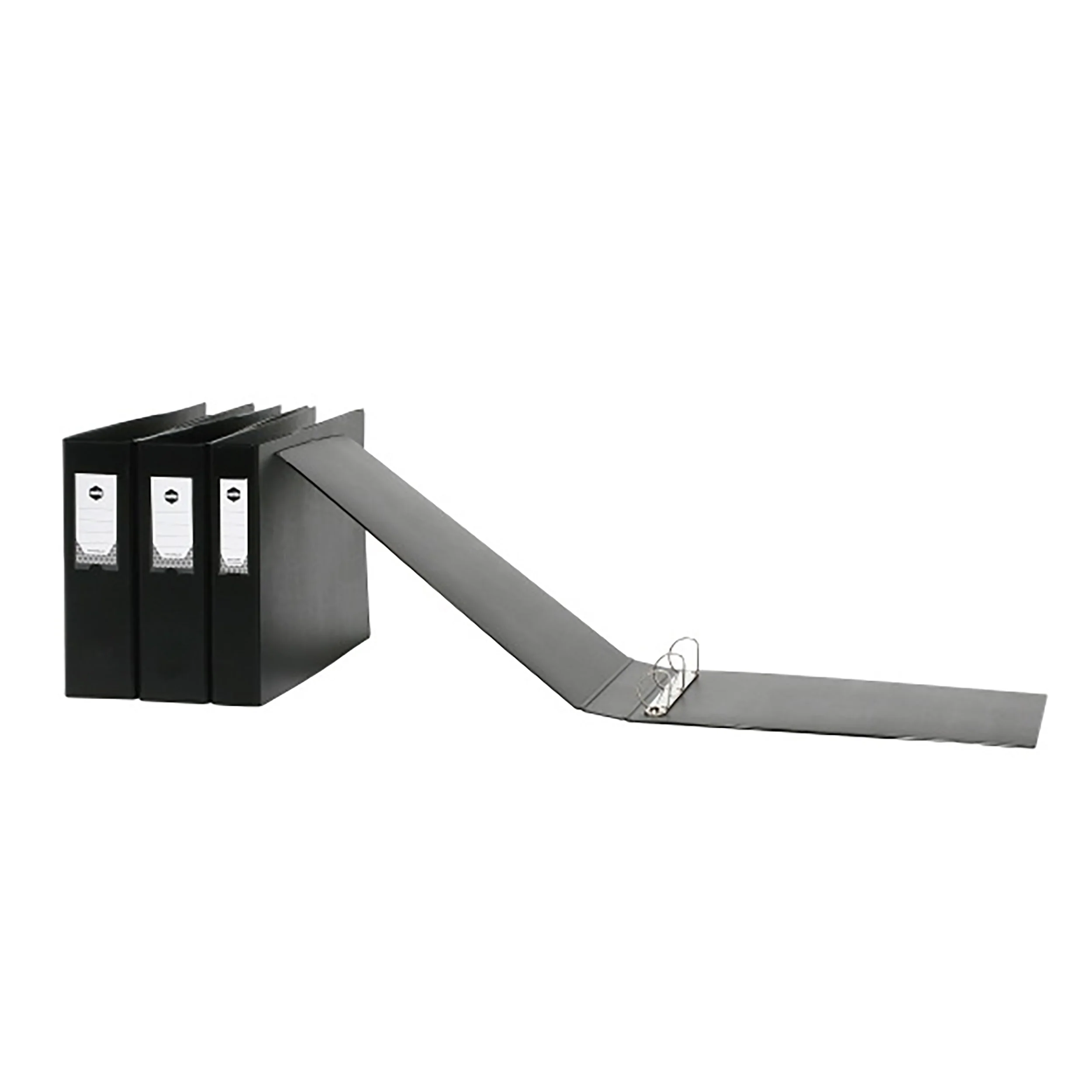 Marbig Ring Binder Deluxe A3 65mm 3D PVC Black - Nail Gallerys