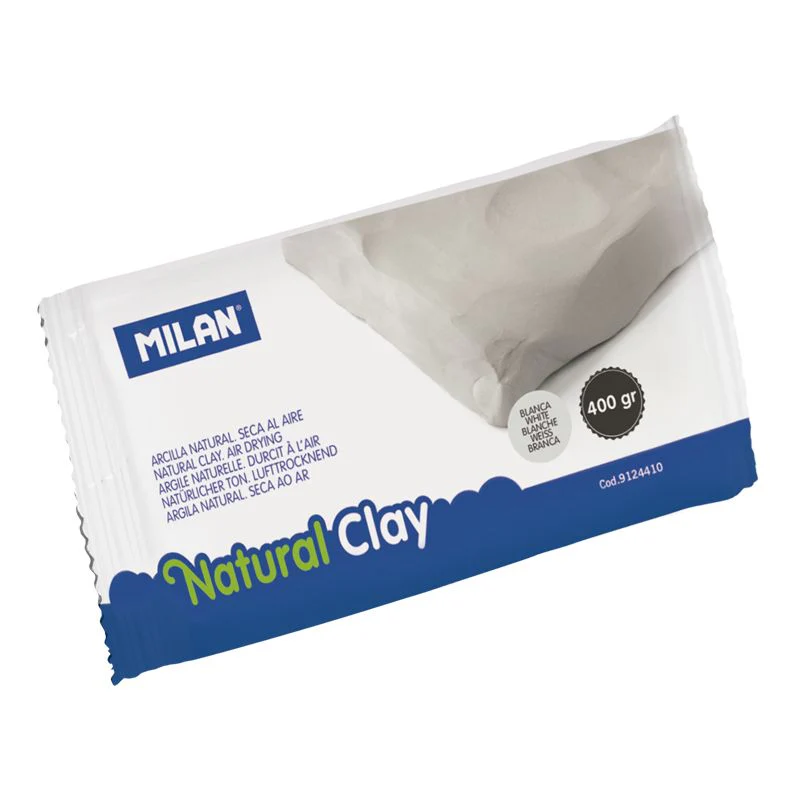 Milan 400gm Air Dry Natural Modelling Clay - Nail Gallerys