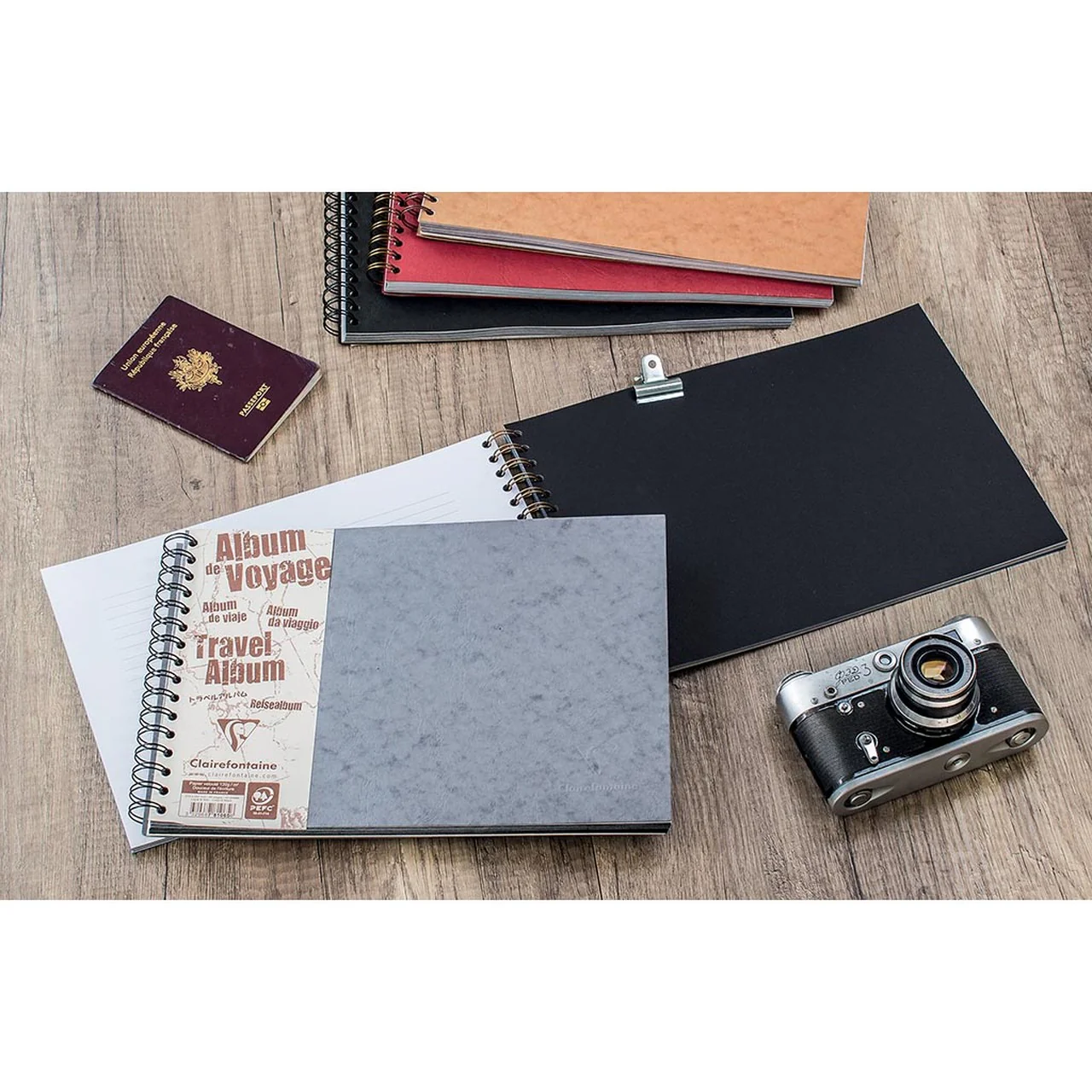 Clairefontaine Age Bag Travel Album A5 - Nail Gallerys