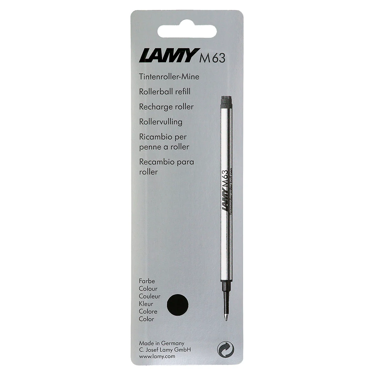 Lamy Rollerball M63 Medium Refills - Nail Gallerys