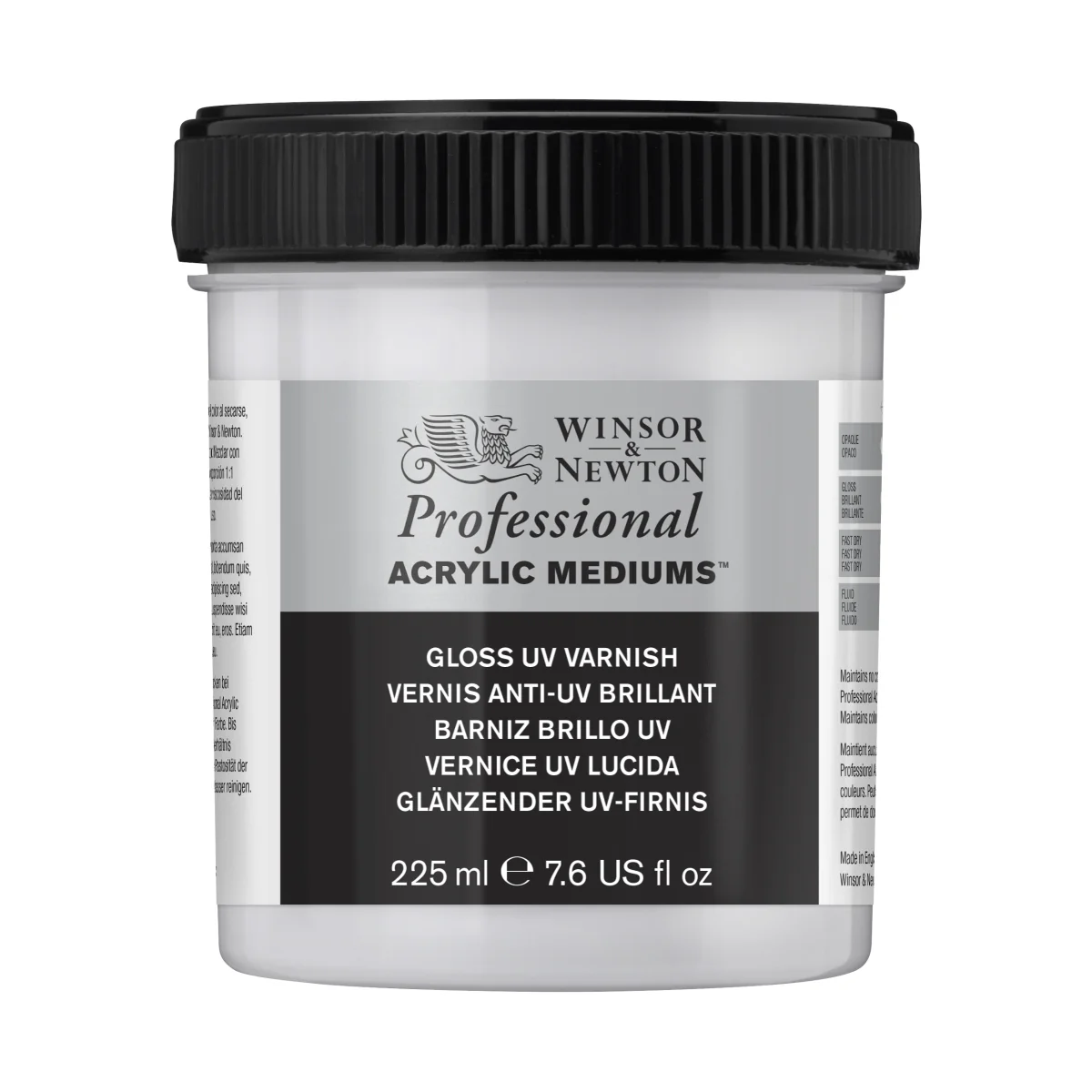 Winsor & Newton Professional UV Varnish Gloss Acrylic Mediums - Nail Gallerys
