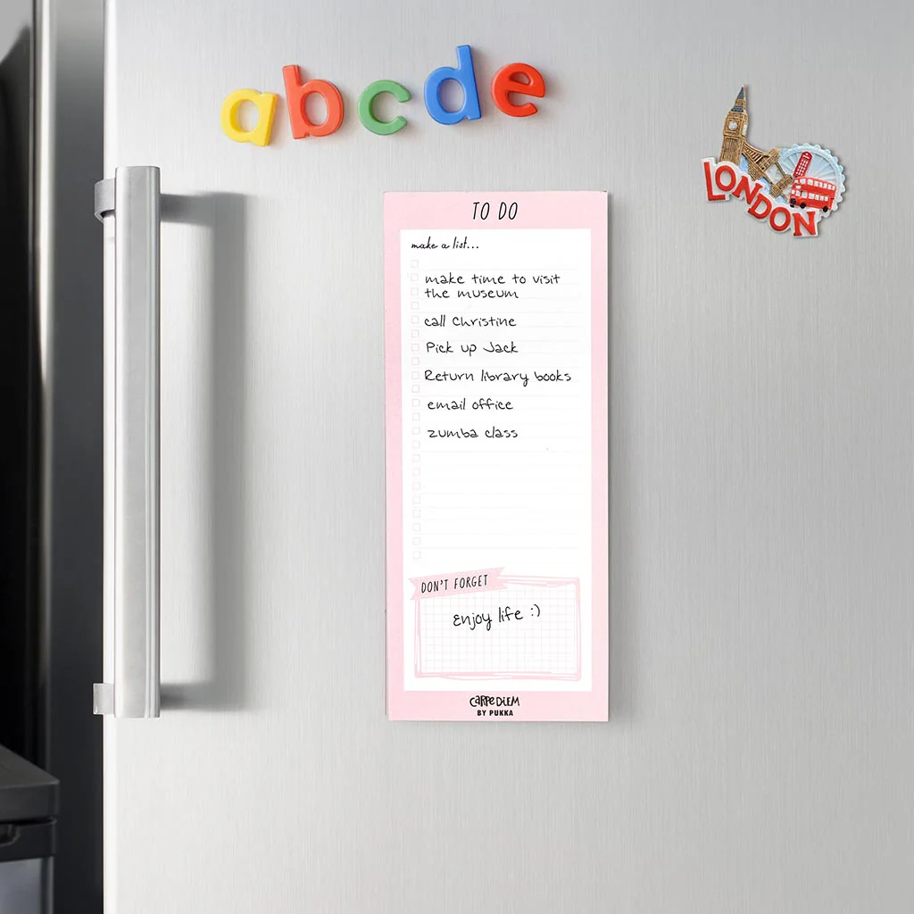 Carpe Diem Magnetic To Do Lists - Nail Gallerys