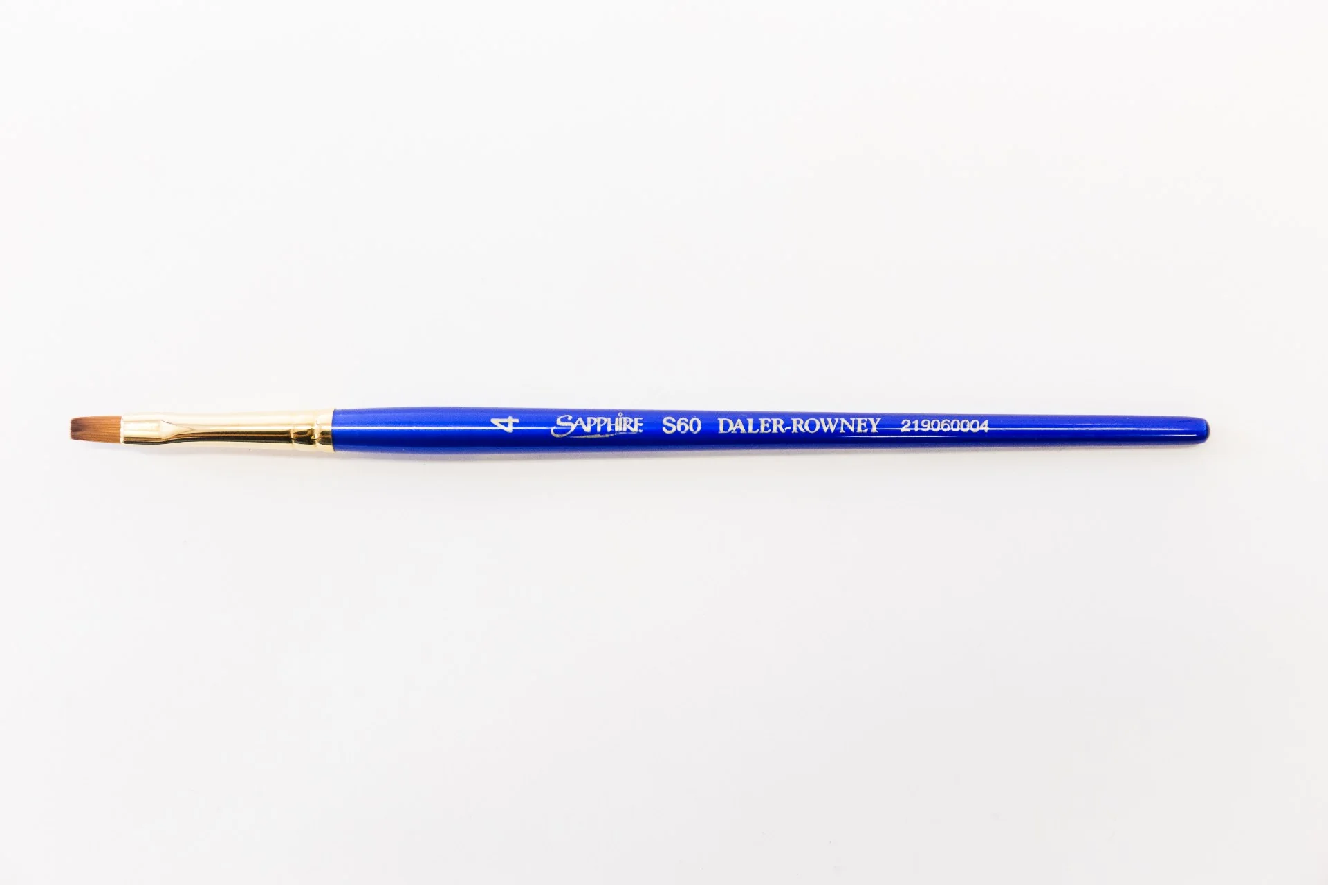 Daler Rowney Sapphire S60 Flat Shader Brushes - Nail Gallerys