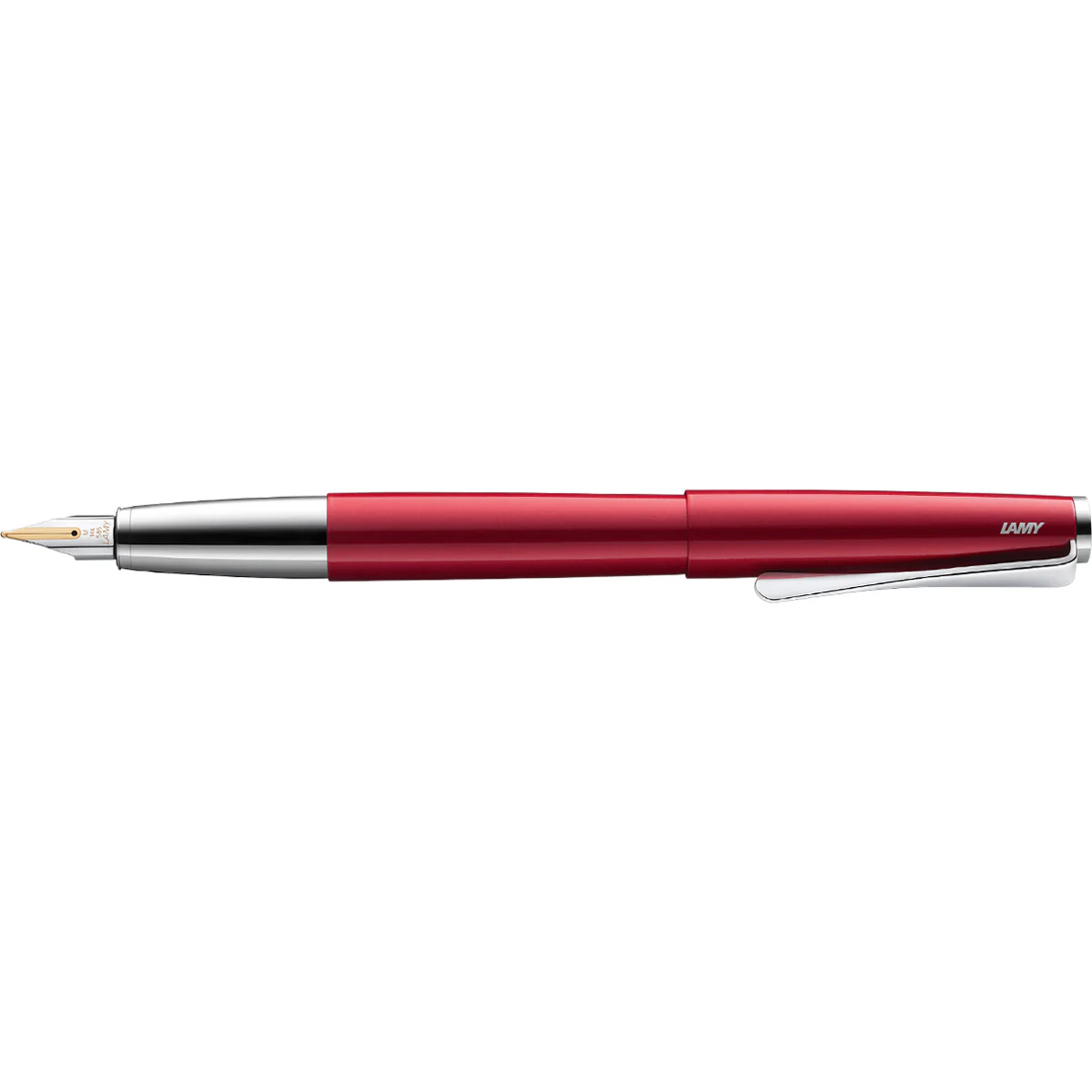 Lamy Studio (068) Gloss Piano Red 14kt Nib Fountain Pens - Nail Gallerys