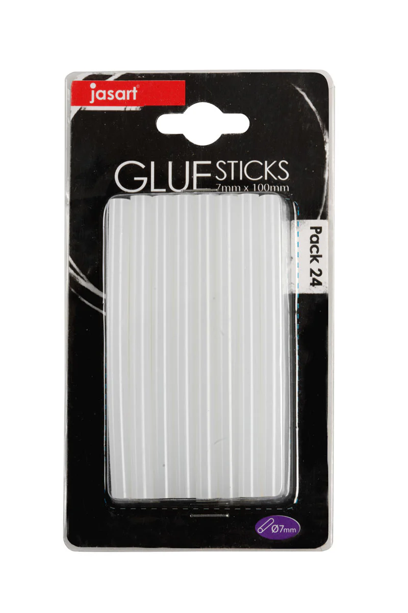 Jasart 7mmx100mm Glue Stick Packs - Nail Gallerys