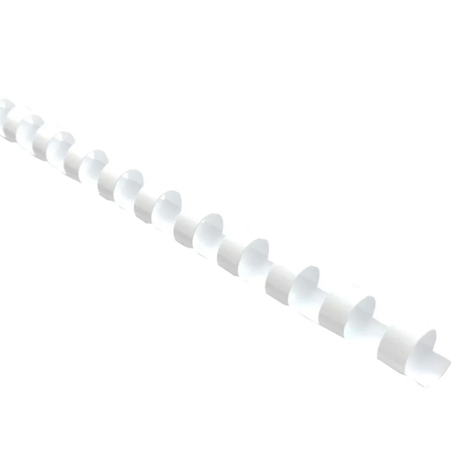 Okin Binding Coil Plastic 20mm Pack Of 100 - Nail Gallerys