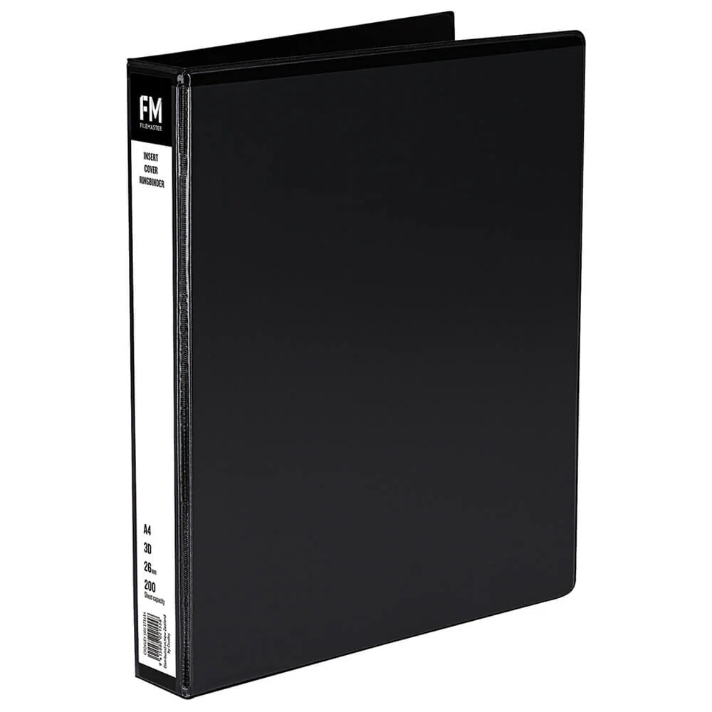 FM Binder Overlay A4 3 Rings 26mm Insert Cover Folder - Nail Gallerys