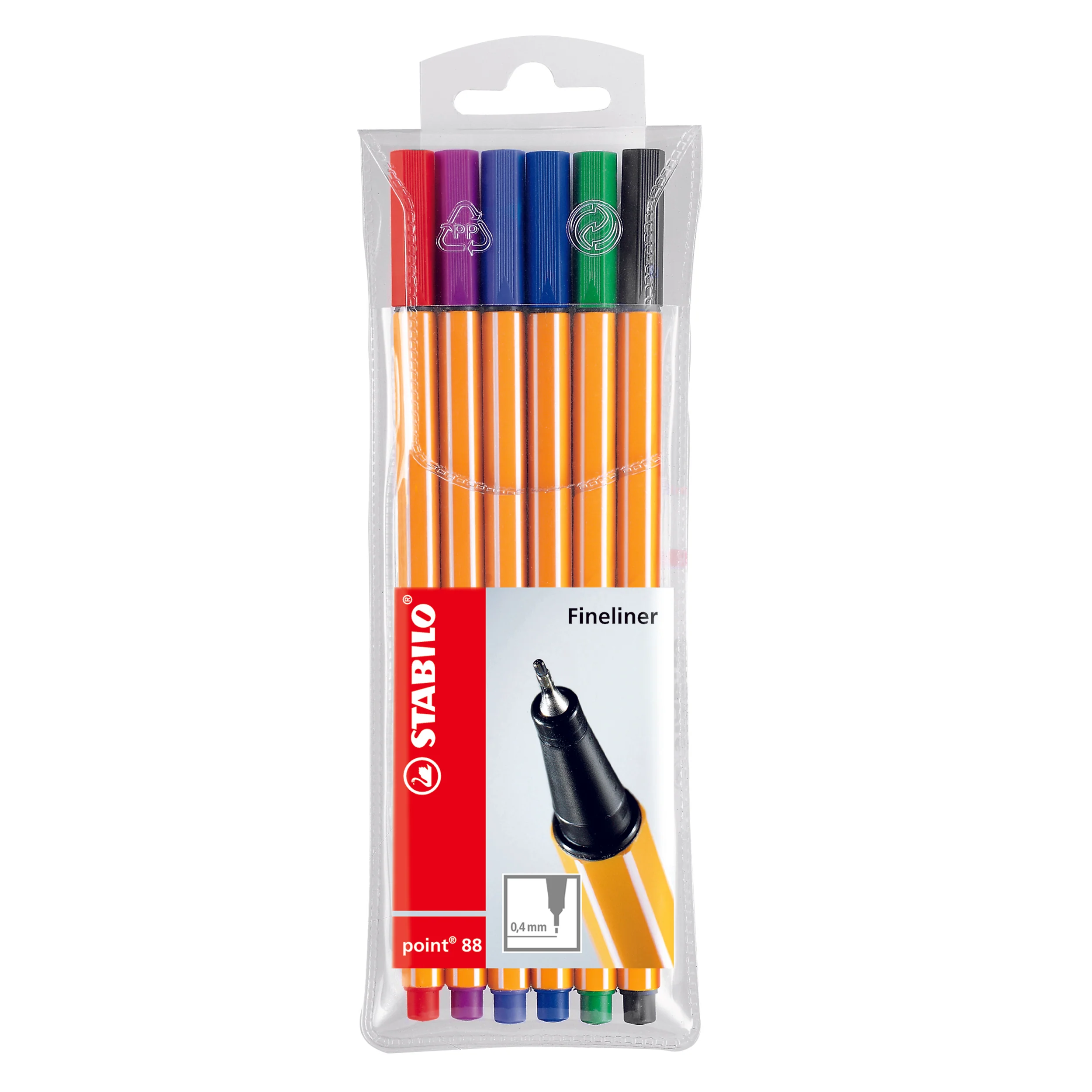 Stabilo Point 88 Fineliner Assorted - Nail Gallerys