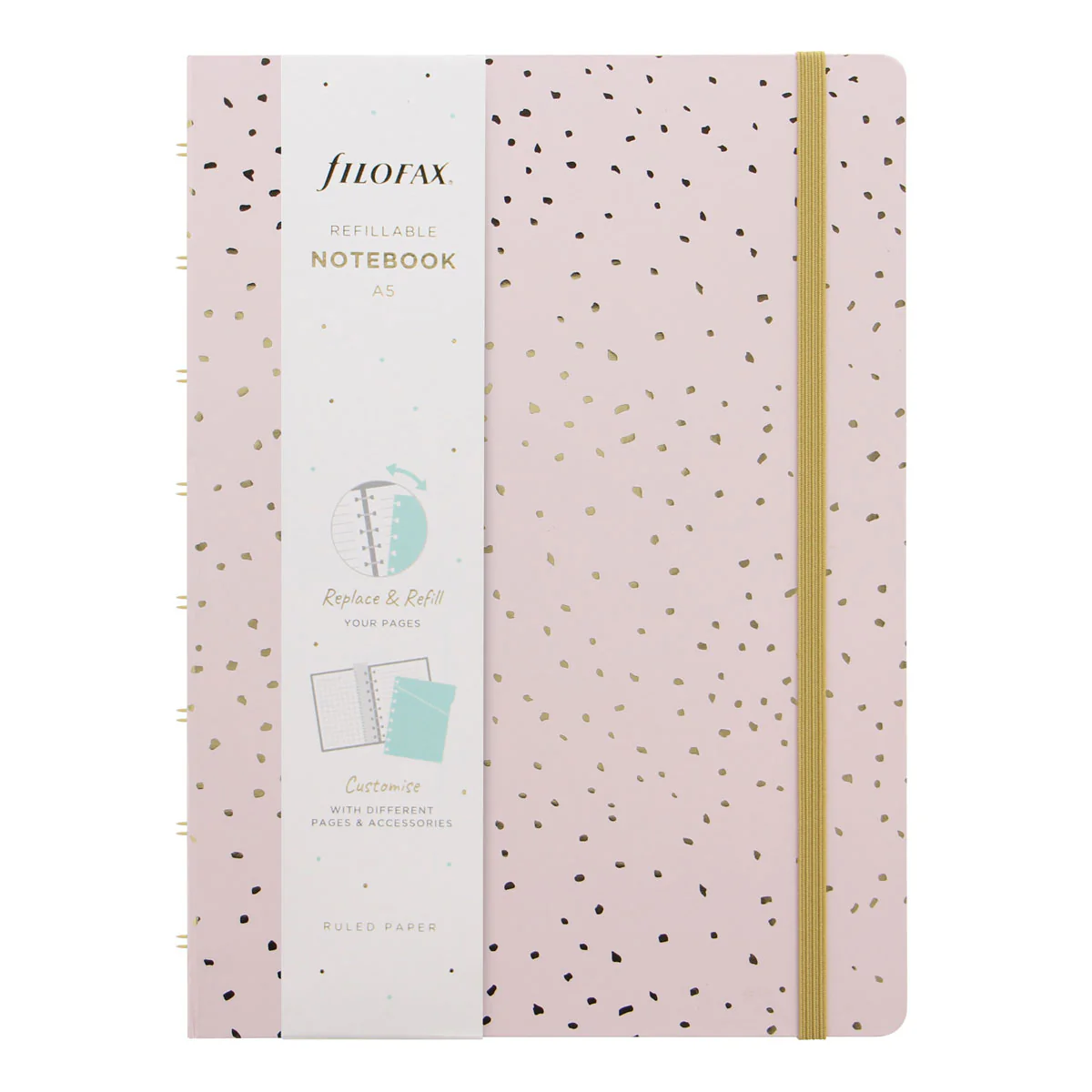 Filofax Confetti A5 Notebooks - Nail Gallerys