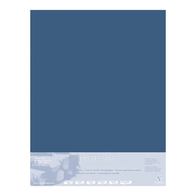 Clairefontaine Pastelmat Mount Board 70x100cm 5 Sheets - Nail Gallerys
