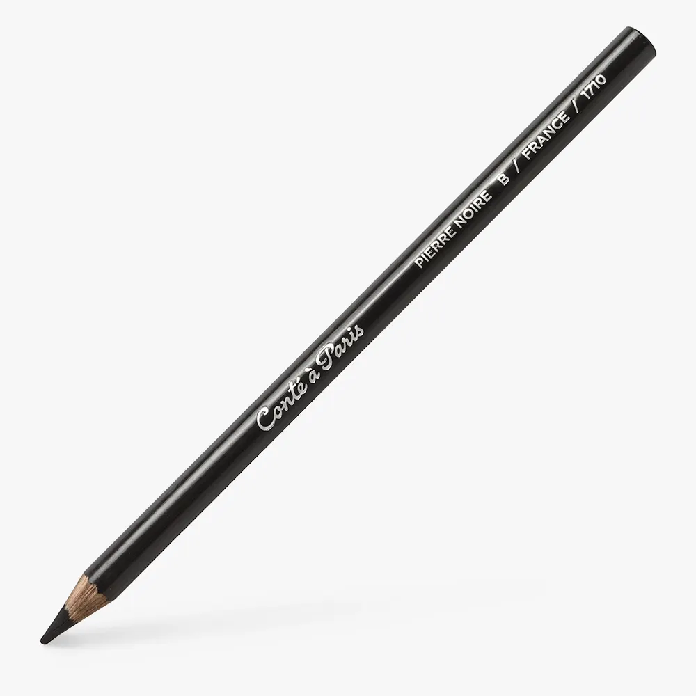 Conte Pierre Noire Sketching Pencils - Nail Gallerys