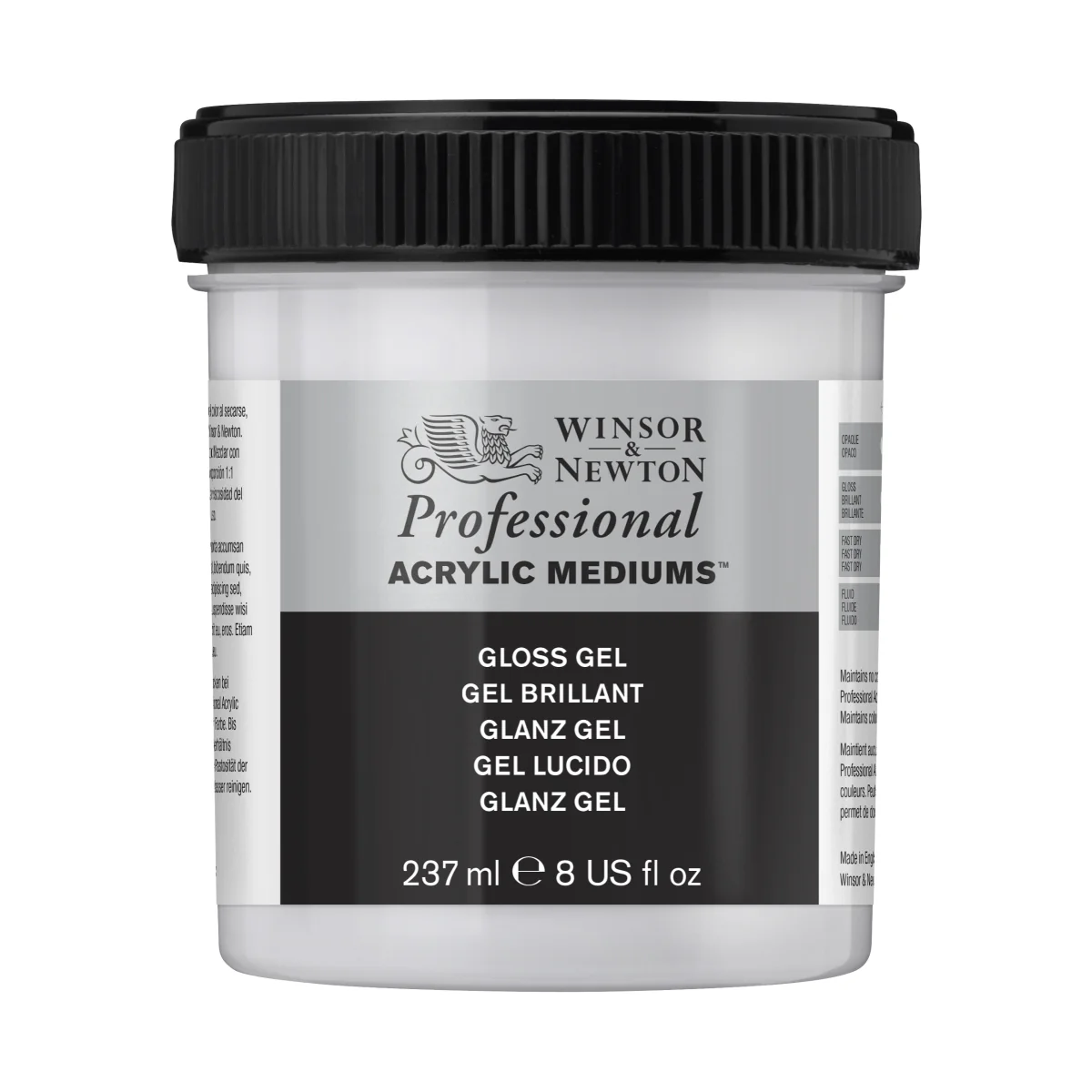 Winsor & Newton Professional Gloss Gel Acrylic Mediums - Nail Gallerys