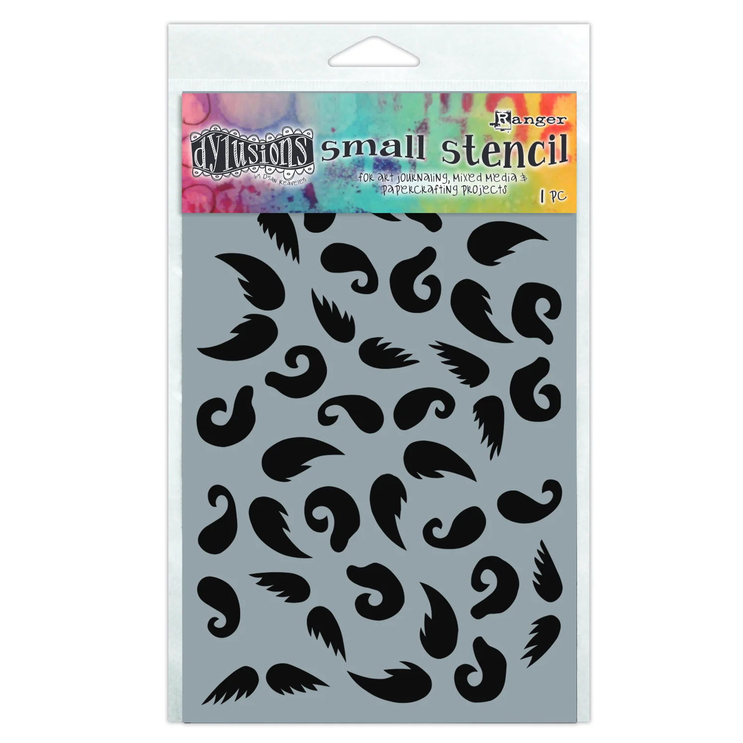 Ranger Dylusions Stash of 'Tache Stencils - Nail Gallerys