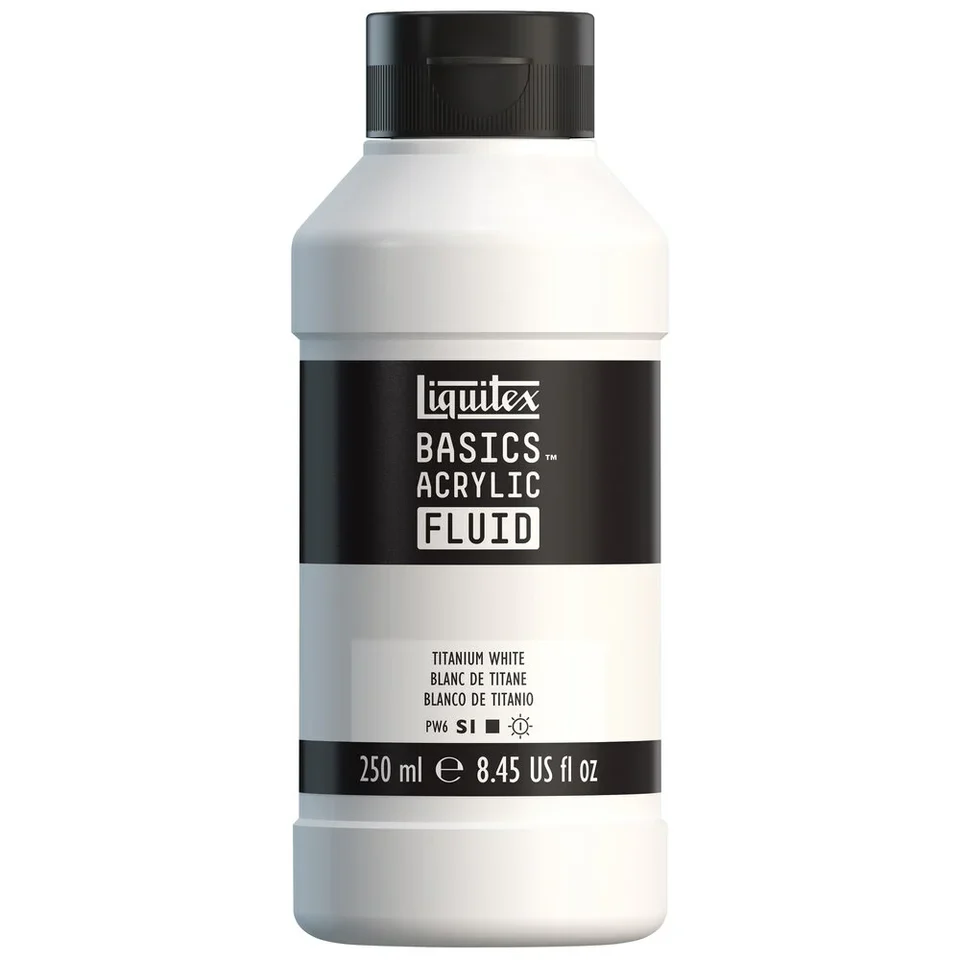 Liquitex Basics Acrylic Fluid Paints 250ml - Nail Gallerys