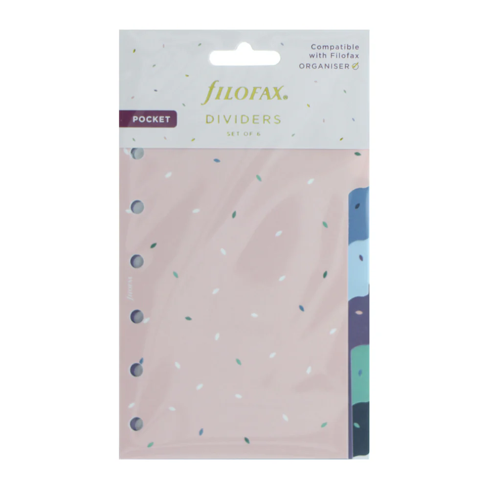 Filofax Pocket Dividers Set - Nail Gallerys