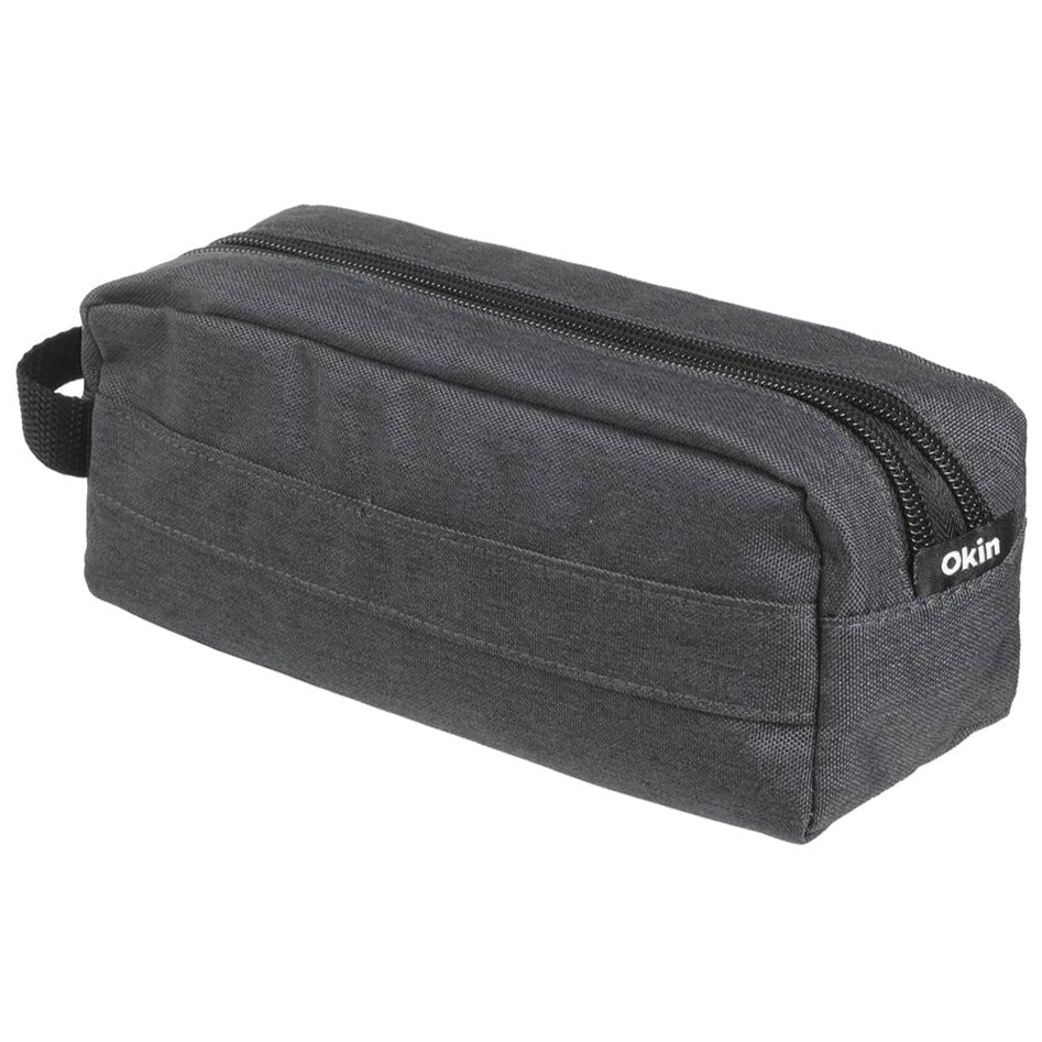 Okin 2 Zip Barrel Pencil Cases - Nail Gallerys