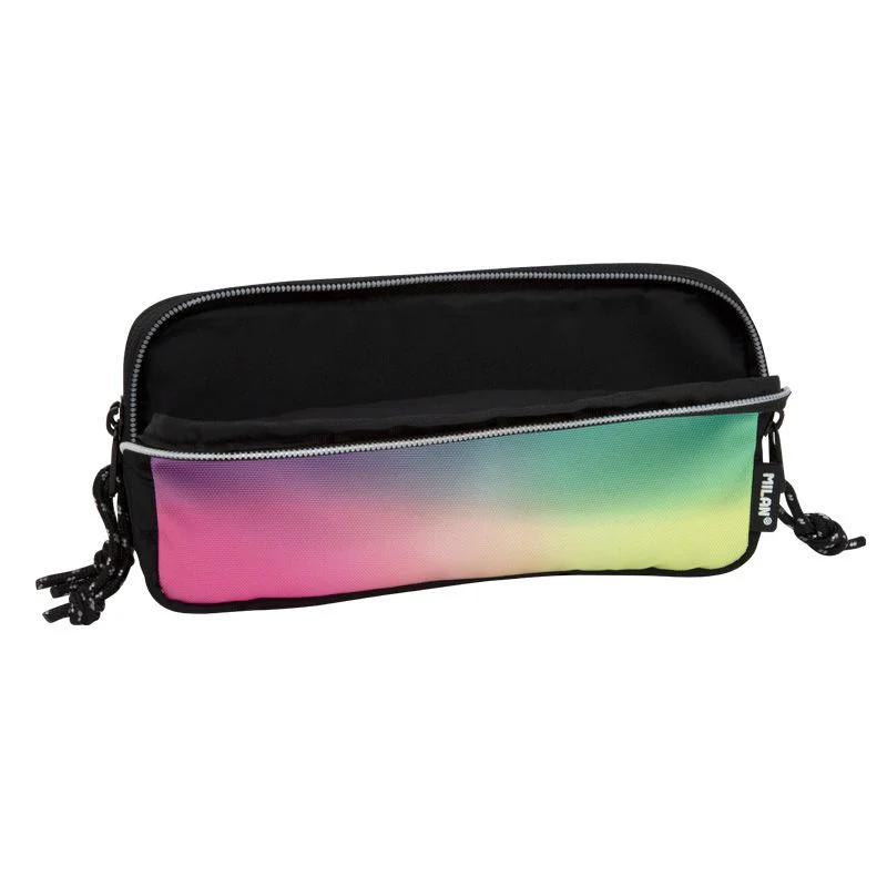 Milan Rectangular 3 Zip Sunset Series Pencil Cases - Nail Gallerys