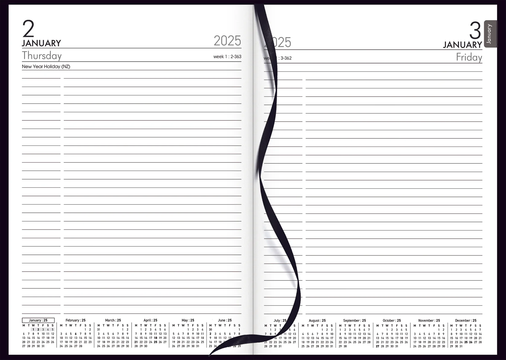 Collins A51P Diaries - Nail Gallerys