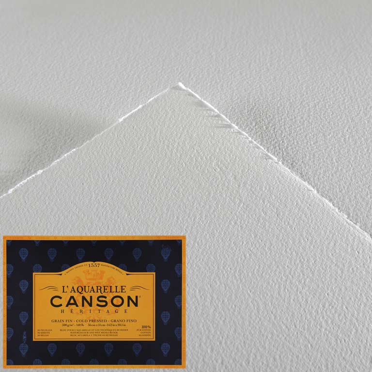 Canson Heritage 56x76cm 640gsm Paper Pack of 10 Sheets - Nail Gallerys