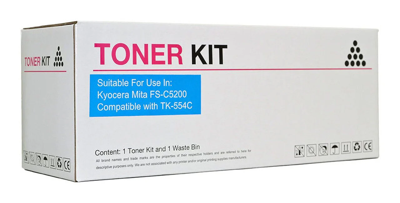 Icon Compatible Kyocera Compatible Tk554 Toner Cartridge - Nail Gallerys
