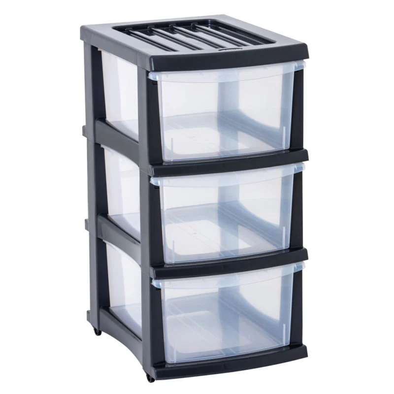 Taurus Storage Organiser 3 Drawer - Nail Gallerys