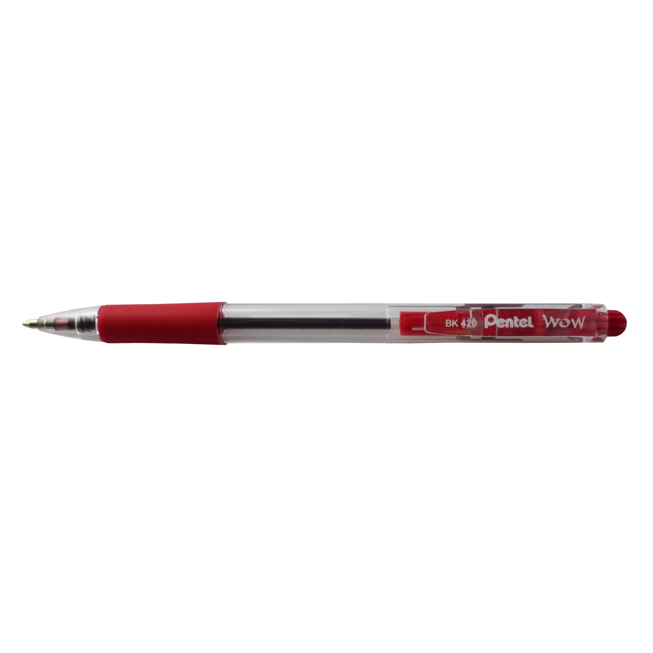 Pentel Wow Ball Point Pen Retractable BK420 1.0mm - Pack Of 12 - Nail Gallerys
