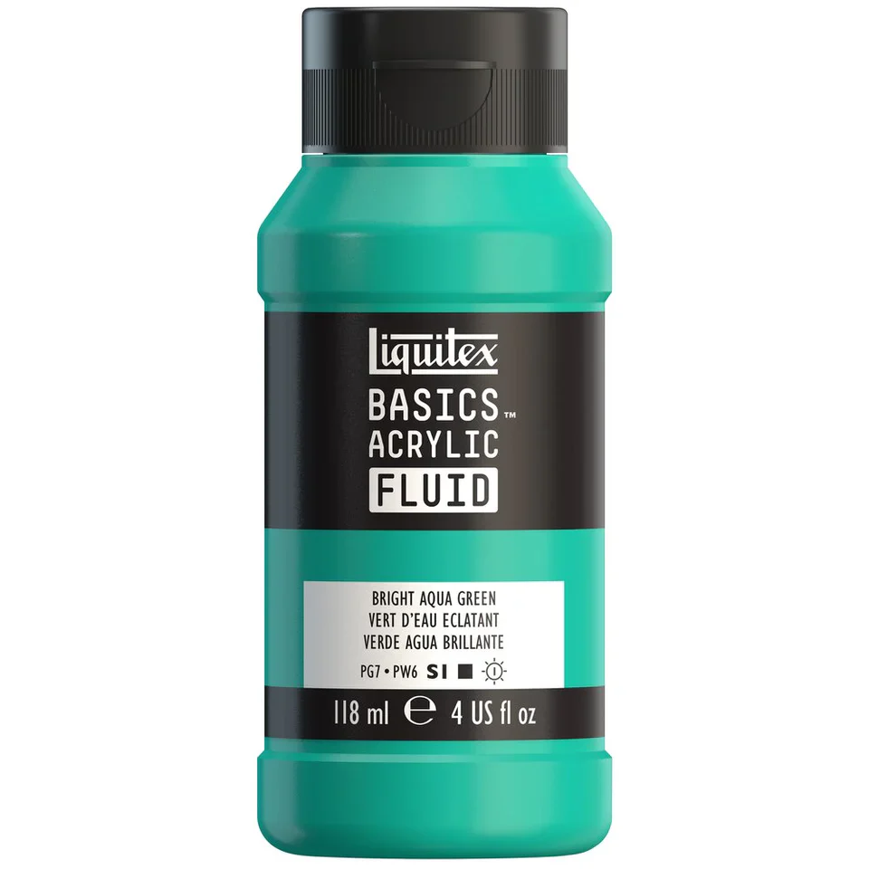 Liquitex Basics Acrylic Fluid Paints 118ml - Nail Gallerys