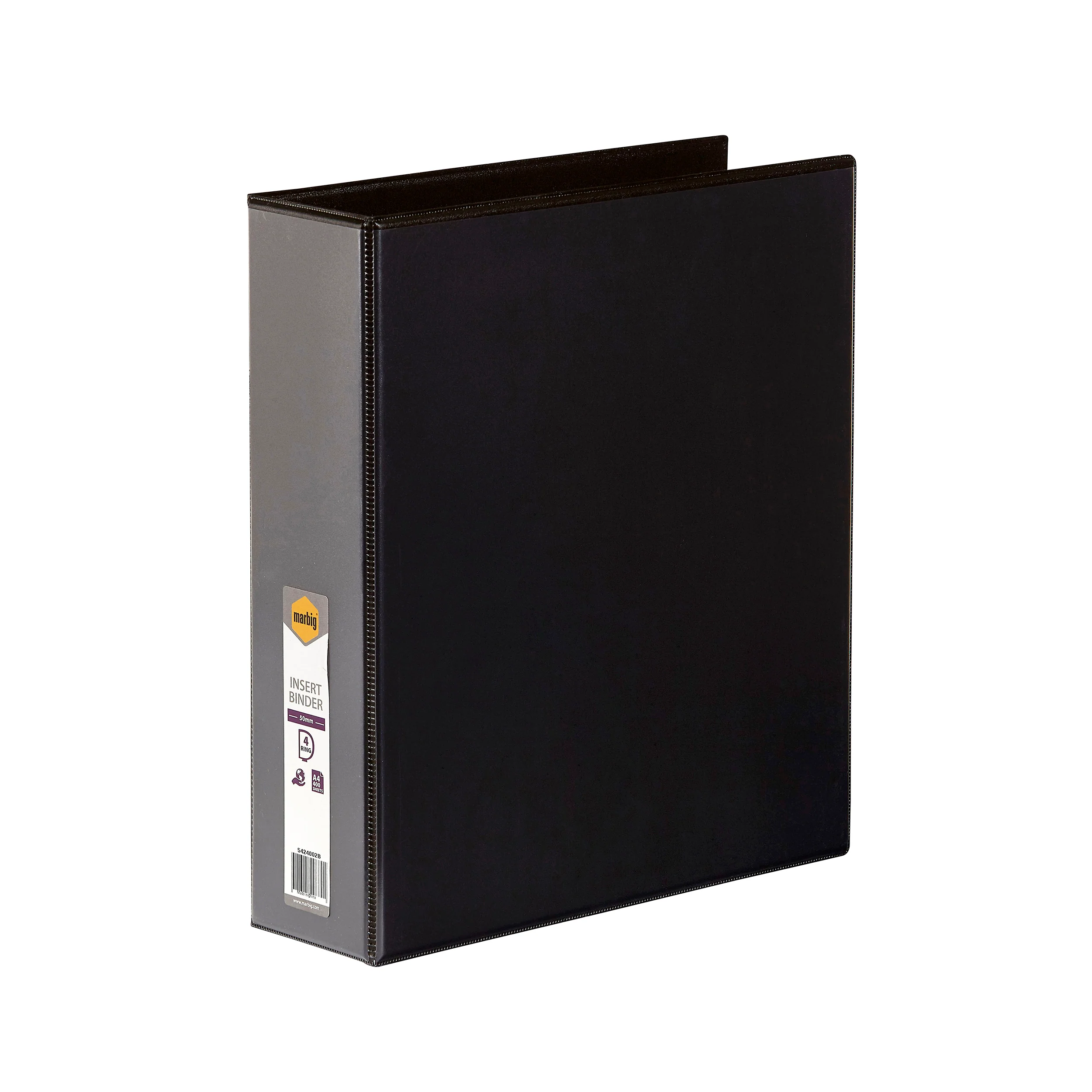 Marbig Clearview Insert Binder A4 50mm 4D - Nail Gallerys