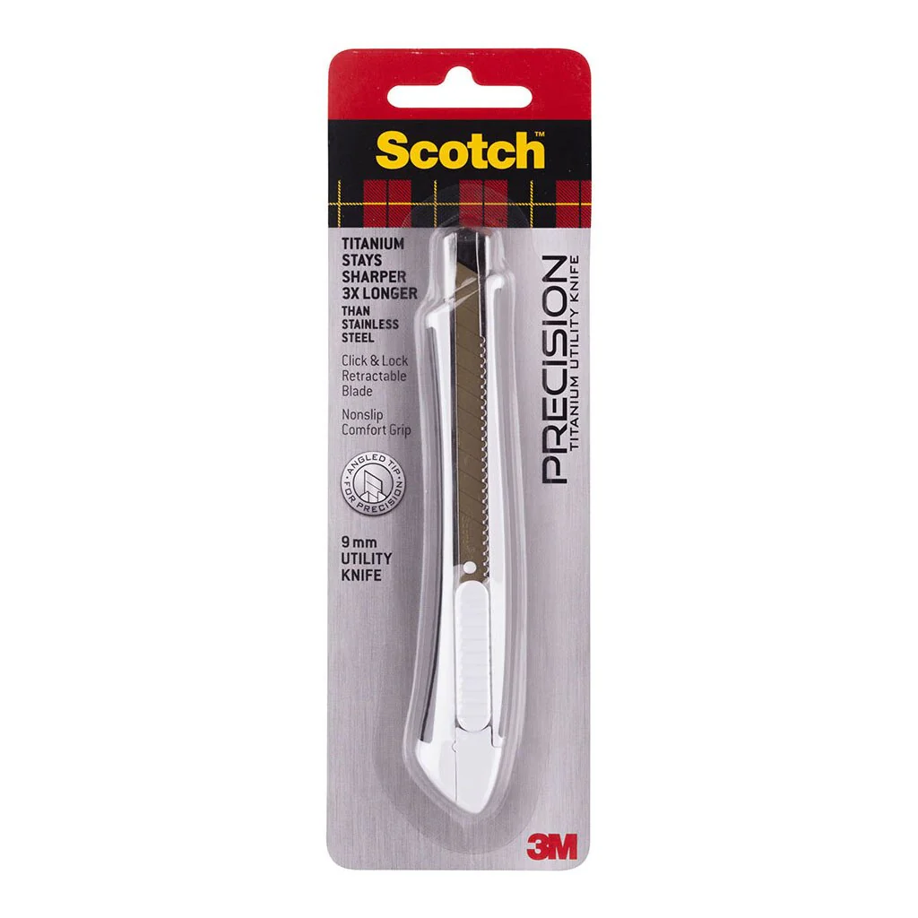 Scotch Utility Knife Ti-k White - Nail Gallerys