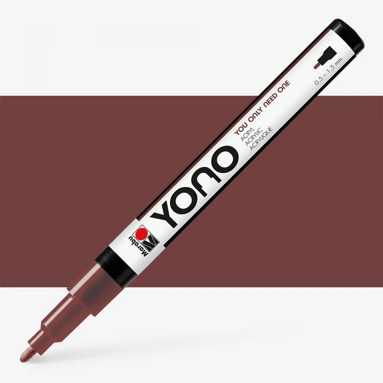 Marabu YONO Acrylic Markers 0.5-1.5MM Fine - Nail Gallerys