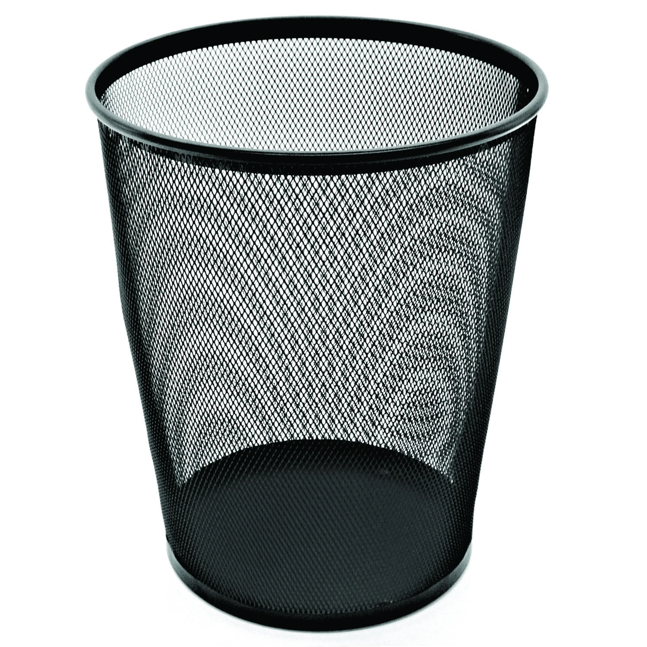 Esselte Metal Mesh Waste Bin Black - Nail Gallerys