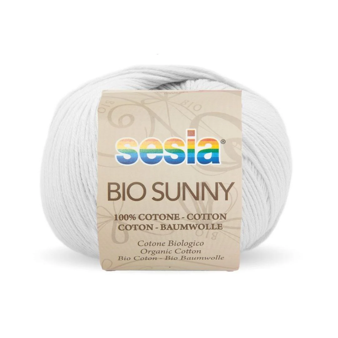Sesia Bio Sunny Organic 8ply DK Yarn - Nail Gallerys