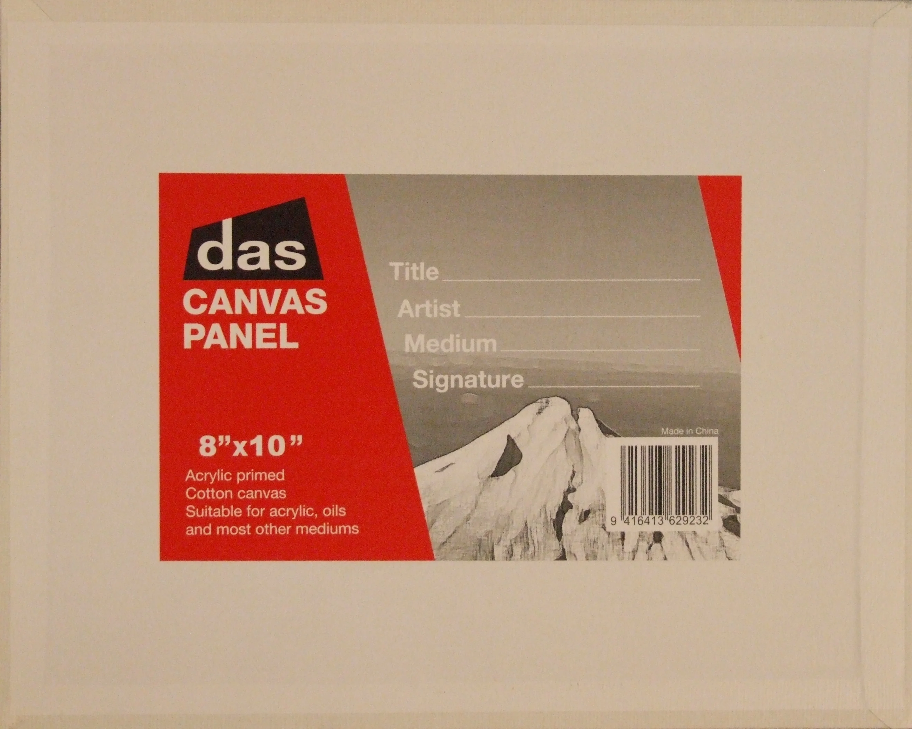 Das Canvas Panel - Box Of 60 - Nail Gallerys