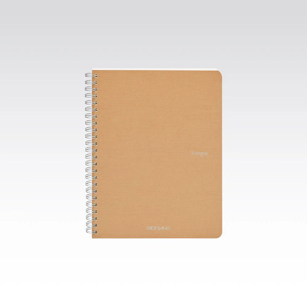 Fabriano Ecoqua Spiral 90gsm Lined A5 Notebooks - Nail Gallerys
