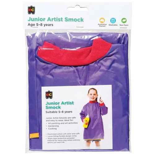 EC Junior 5-8 Years Smocks - Nail Gallerys