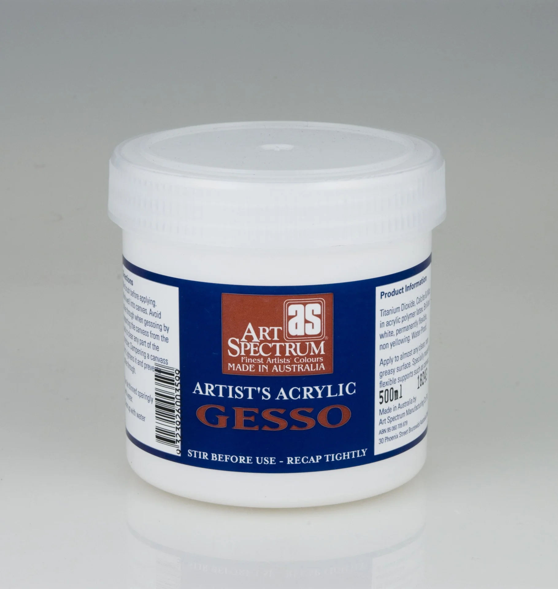 Art Spectrum Artists Gesso White - Nail Gallerys