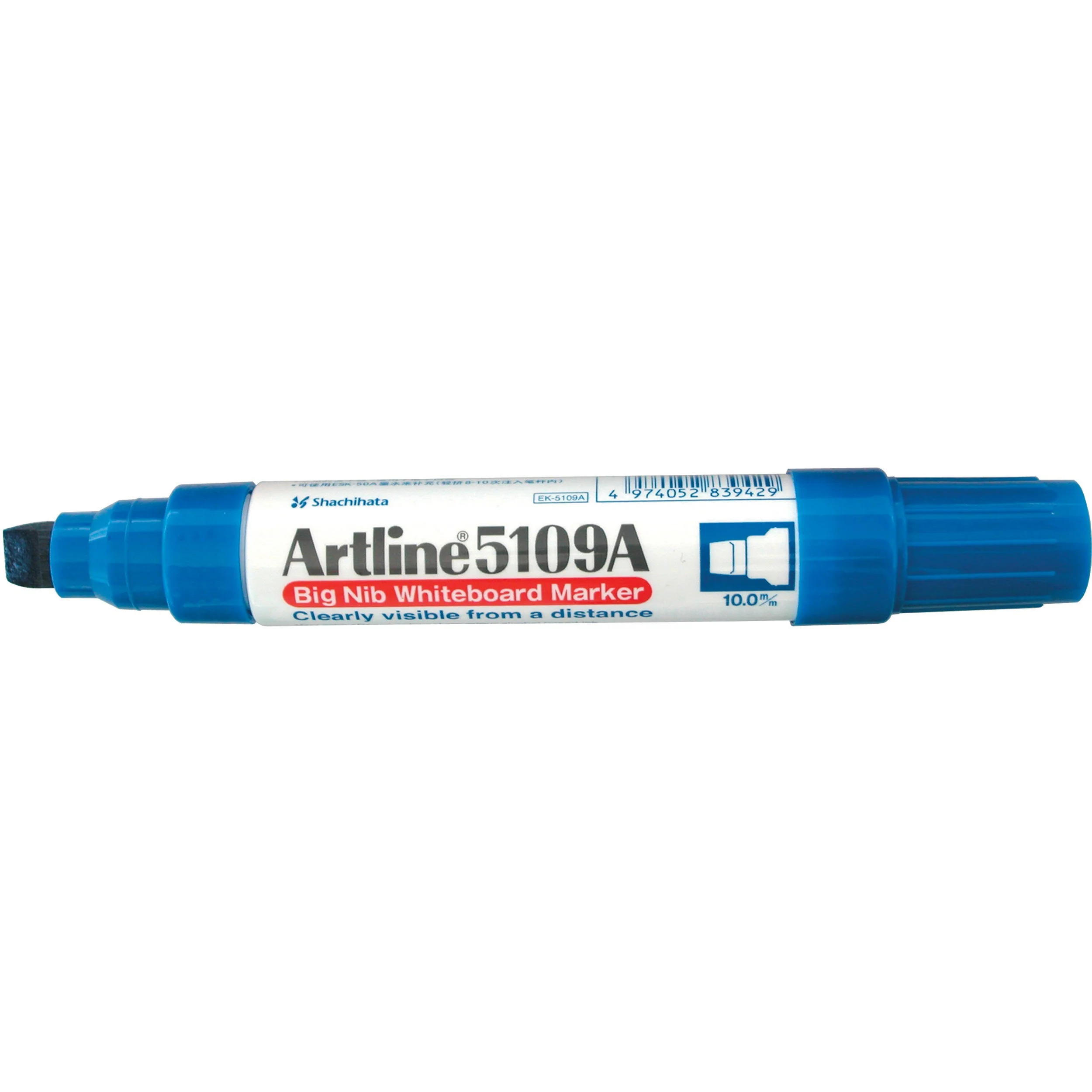 Artline 5109a Whiteboard Marker 10mm Chisel Nib Pack Of 6 - Nail Gallerys
