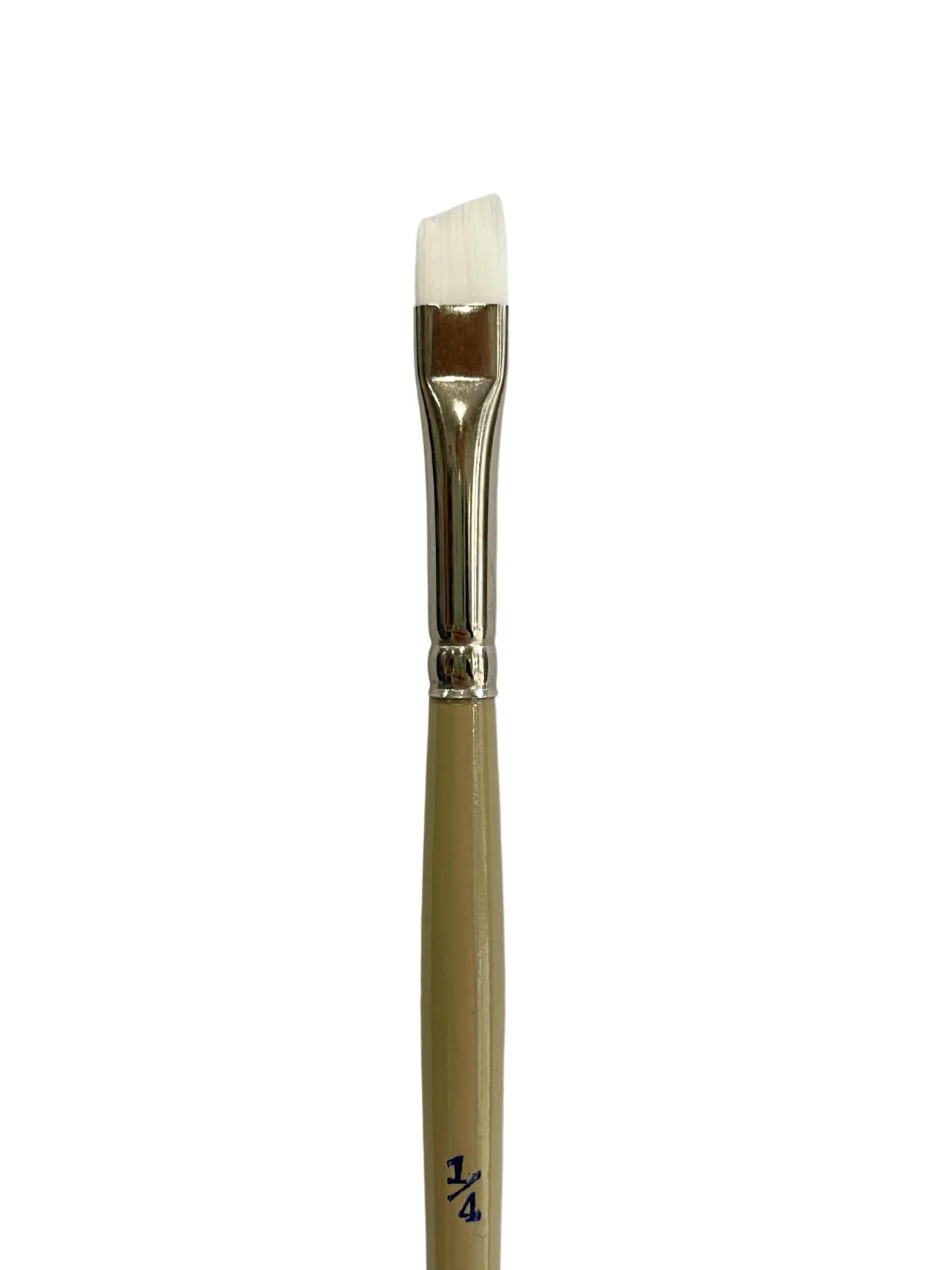Das S9950 White Taklon Angular Paint Brushes - Nail Gallerys