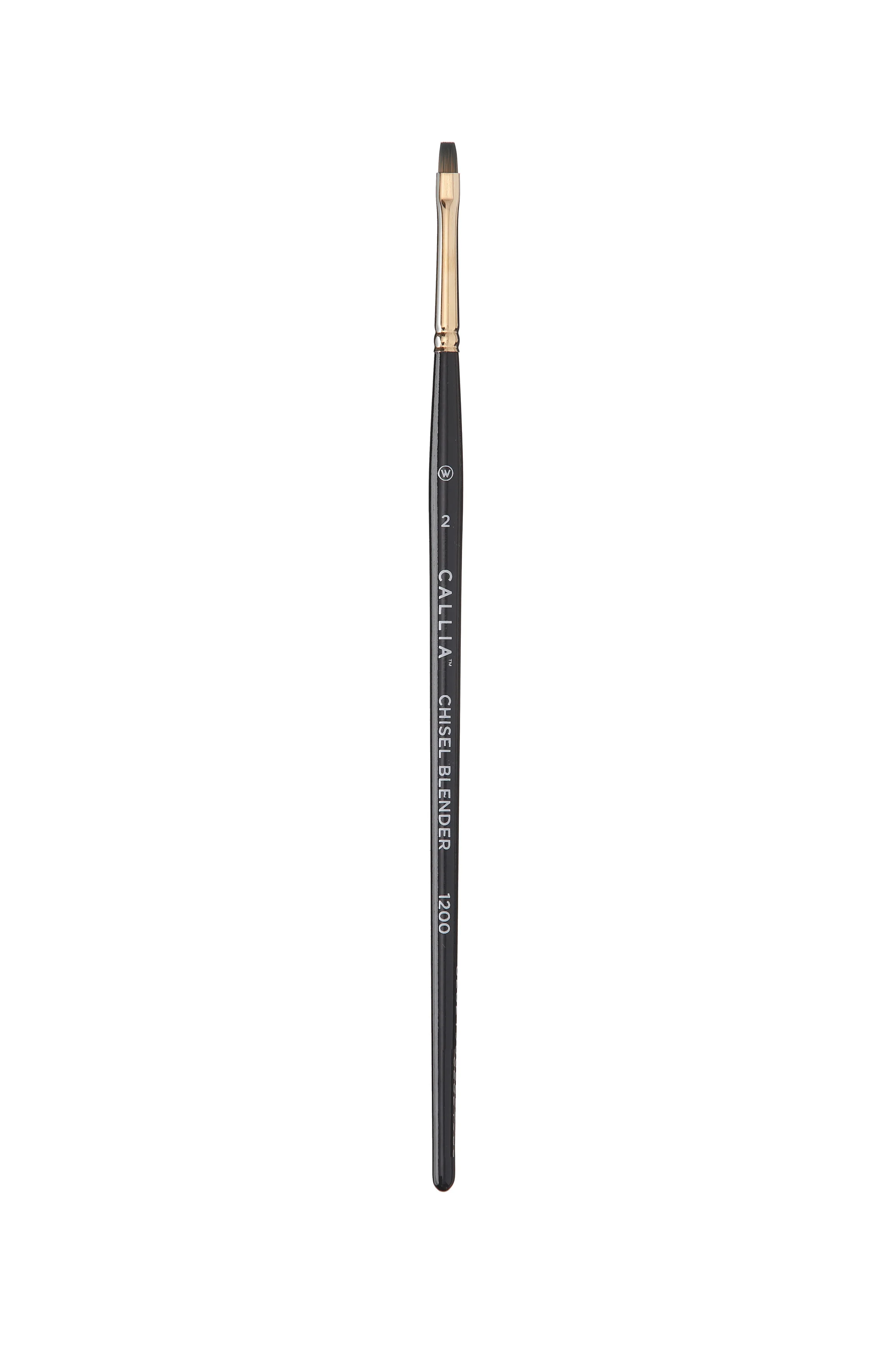 Willow Wolfe Callia Chisel Blender Synthetic Kolinsky Sable Brushes - Nail Gallerys