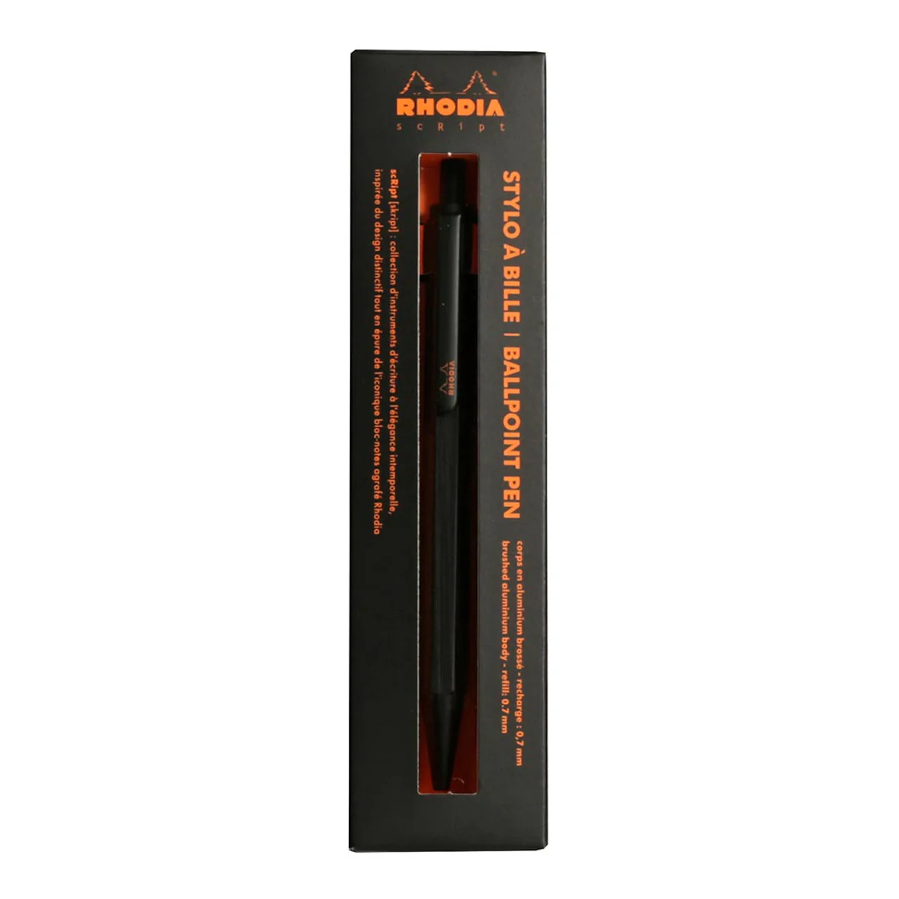 Rhodia Script Ballpoint Pen 0.7mm - Nail Gallerys