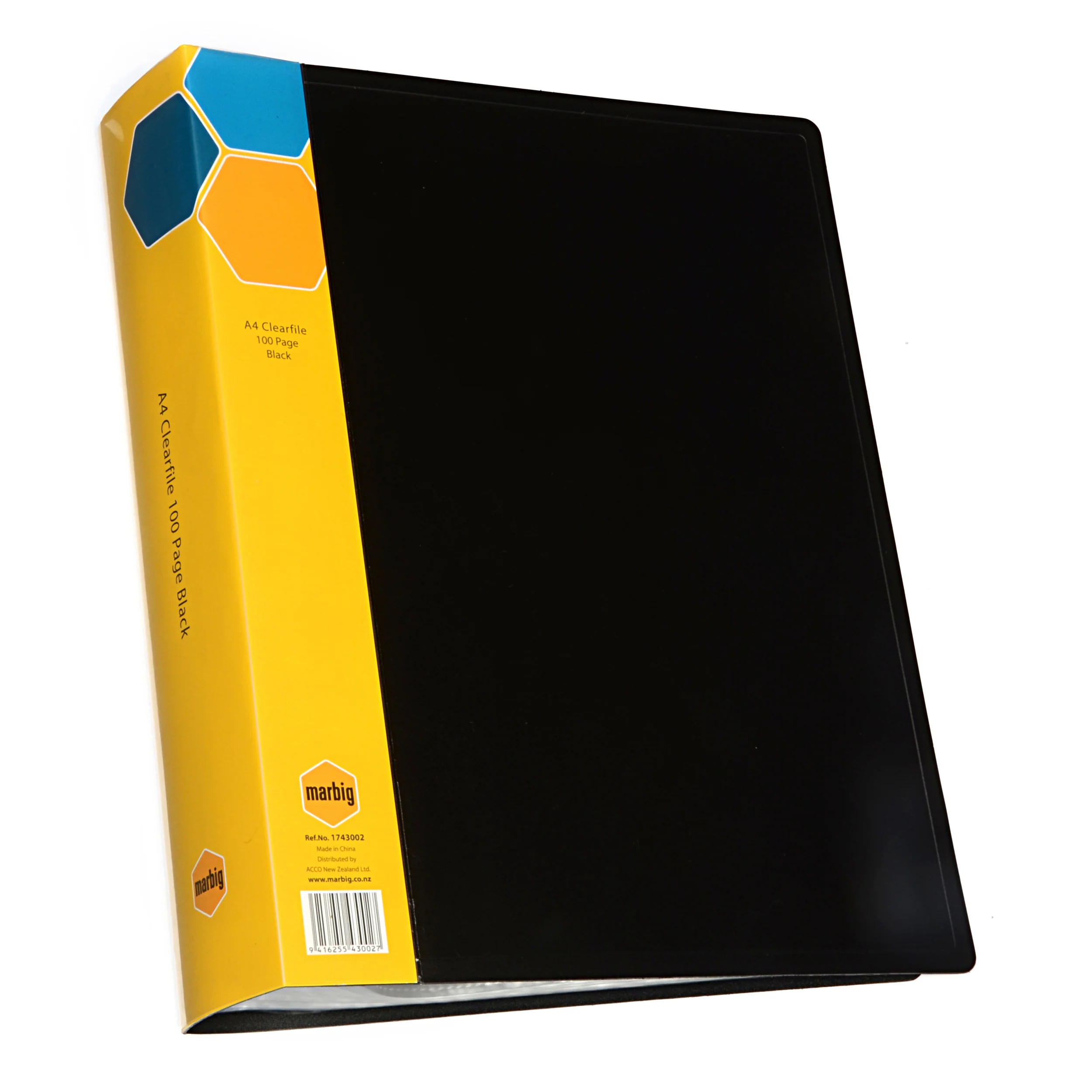 Marbig Display Book A4 Black - Nail Gallerys