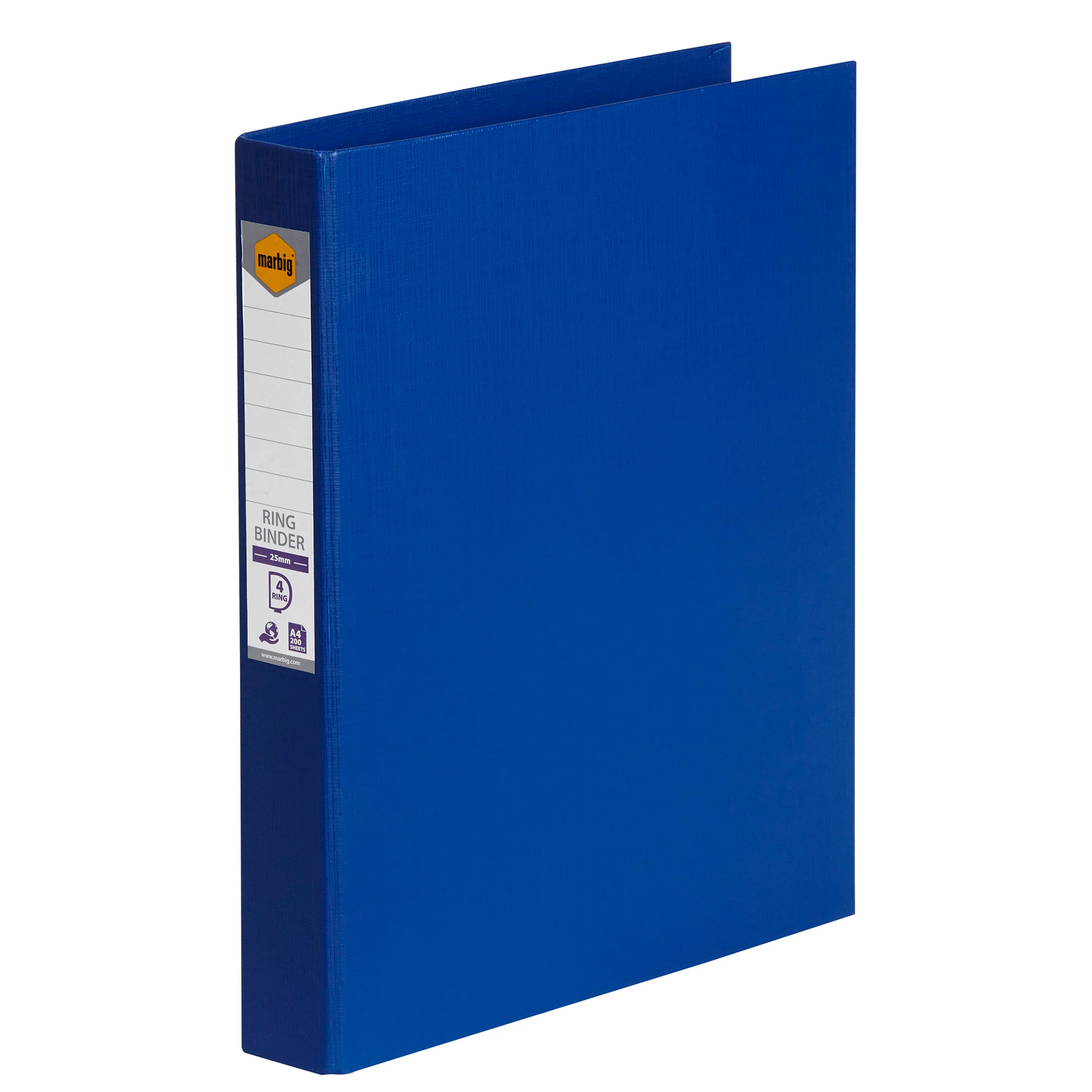 Marbig Ring Binder A4 25mm 4d - Pack Of 20 - Nail Gallerys