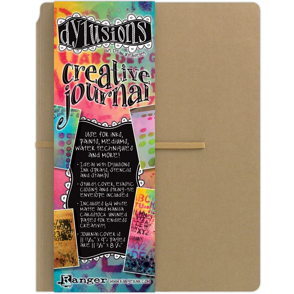 Ranger Dylusions Creative Journal - Nail Gallerys