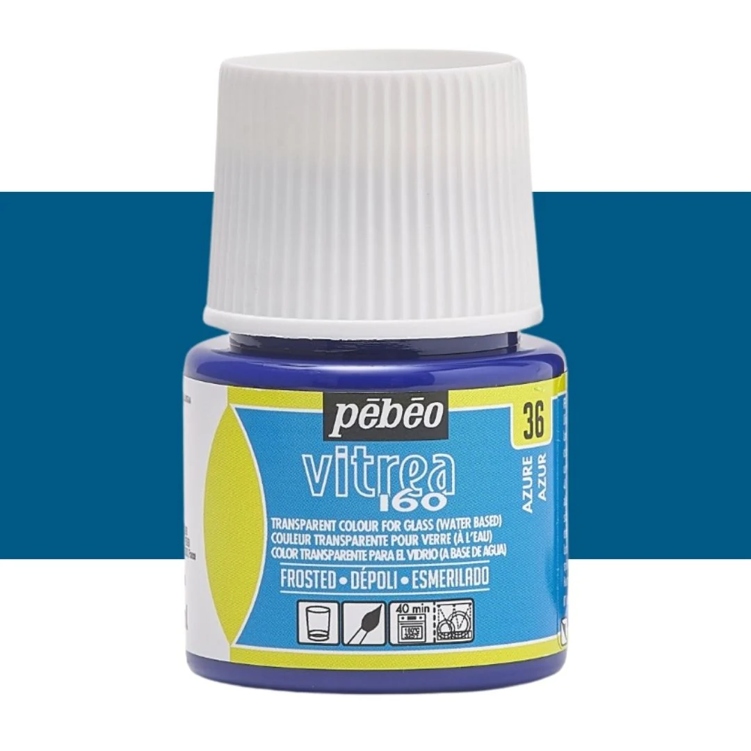Pebeo Vitrea 160 Frosty Paints 45ml - Nail Gallerys